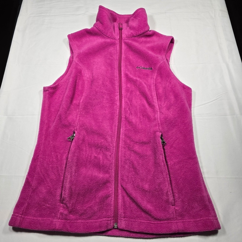 Columbia Benton Springs Fleece Vest Women's S Gorpcore Hiking Outdoor